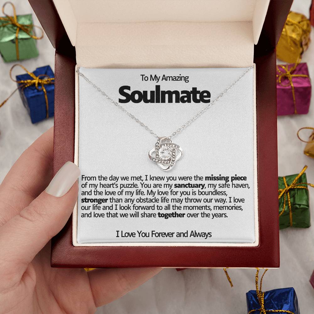 Soulmate Love Knot Necklace