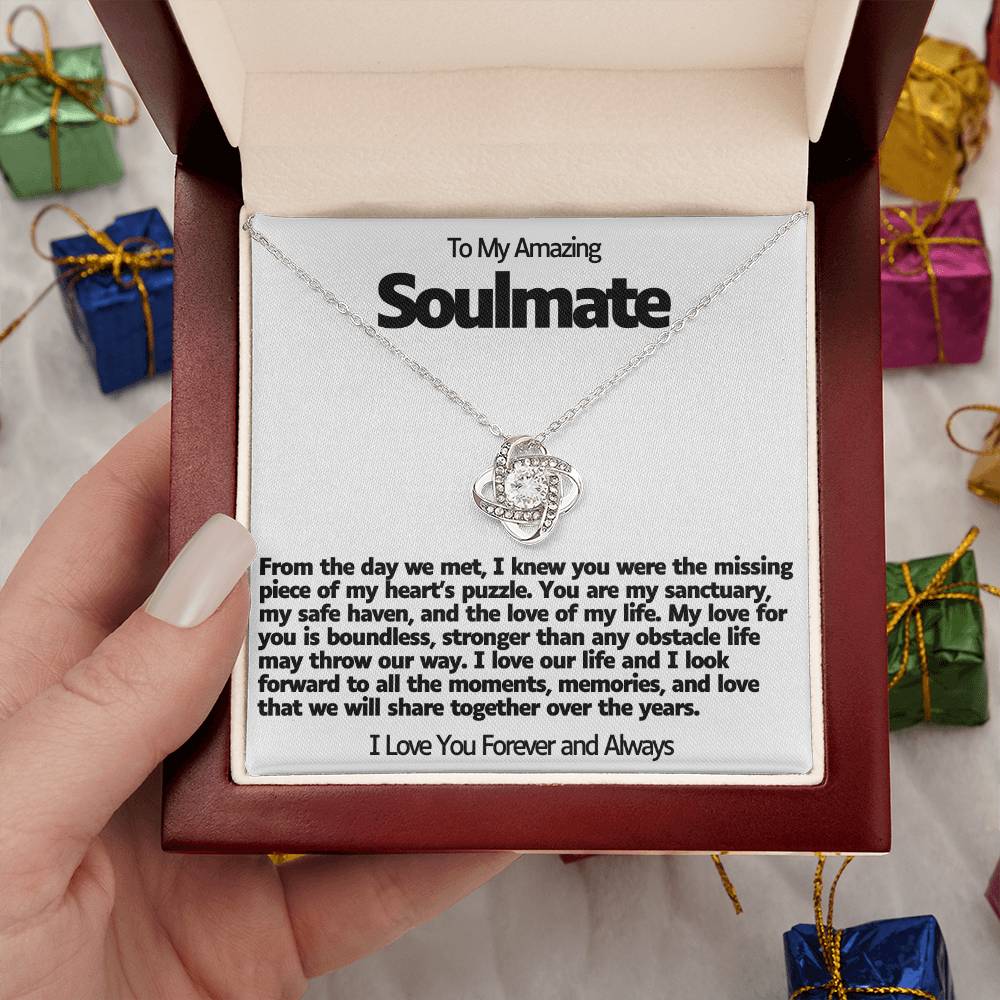 Soulmate Love knot Necklace