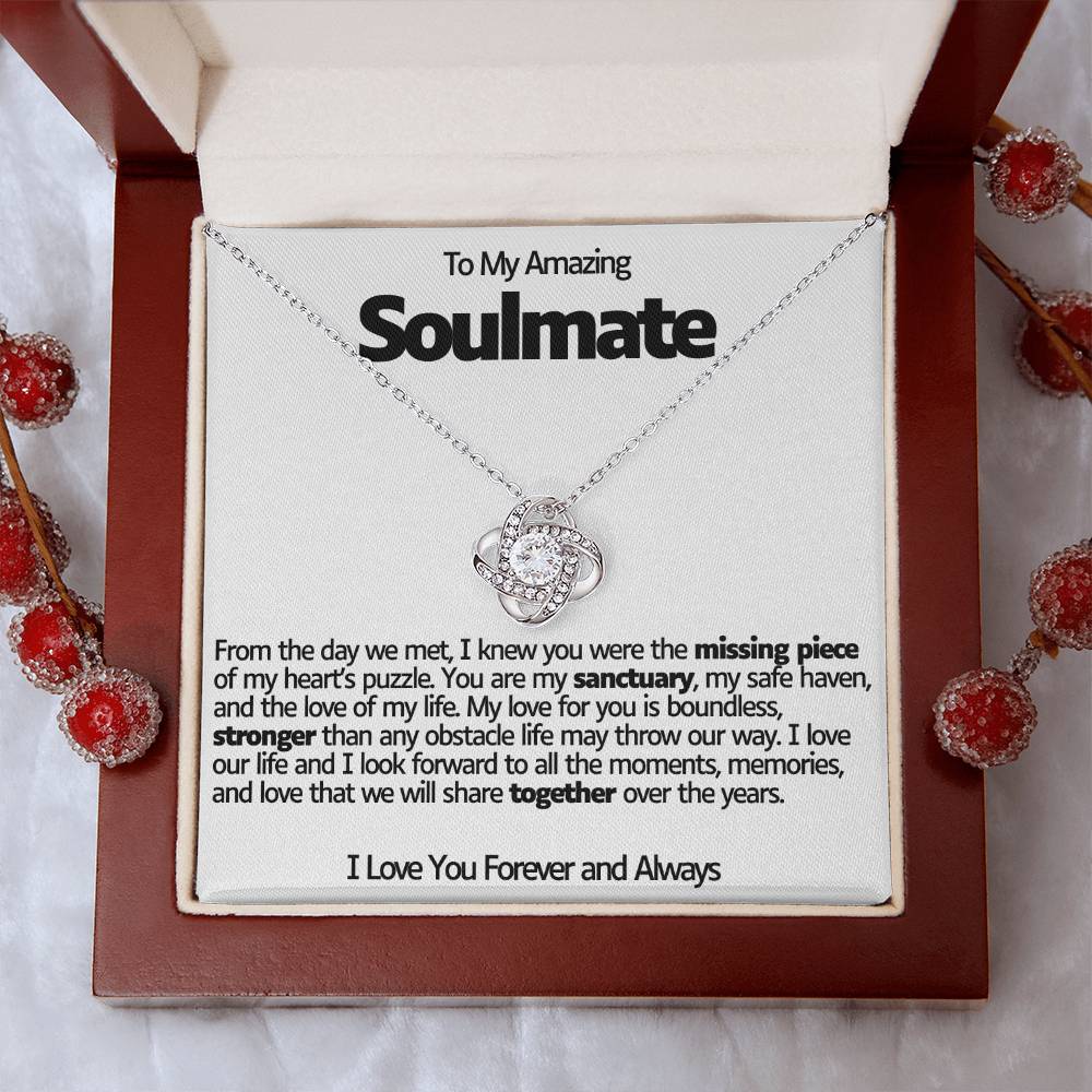 Soulmate Love Knot Necklace