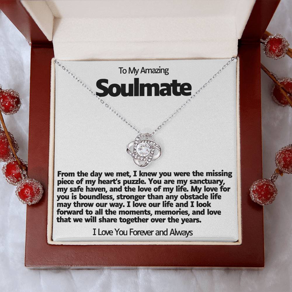 Soulmate Love knot Necklace