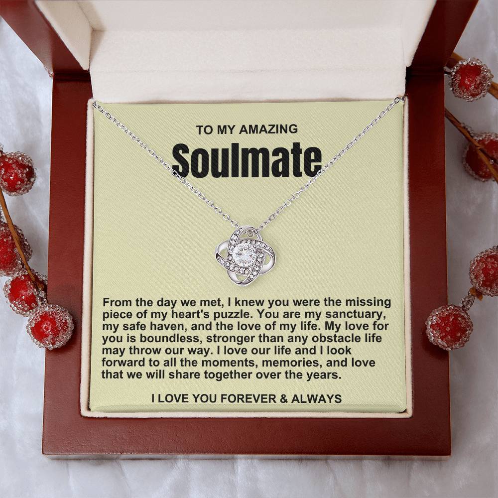 Soulmate Love Knot Necklace