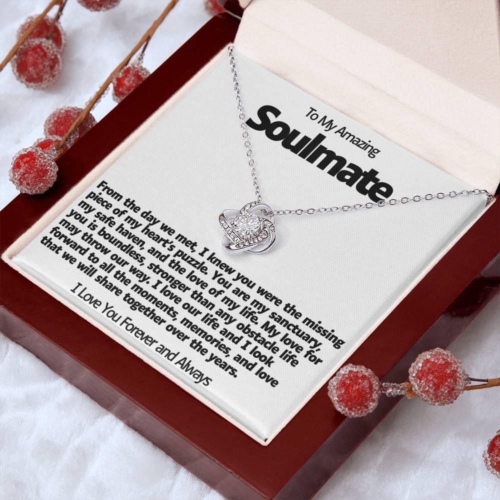 Soulmate Love knot Necklace