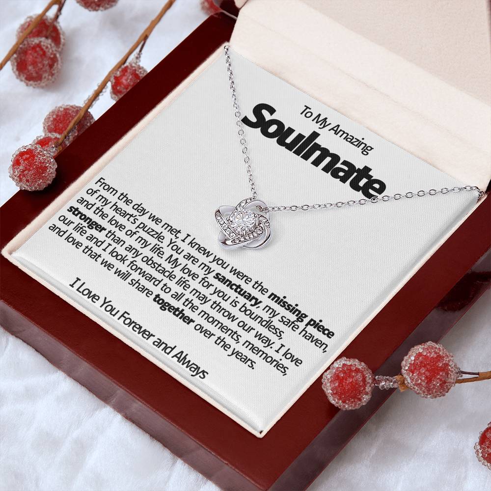 Soulmate Love Knot Necklace