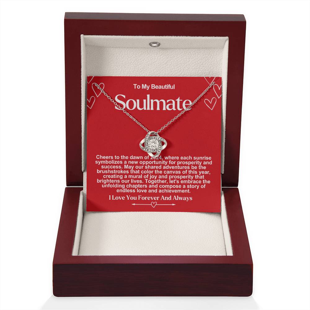 Soulmate New Year Love Knot Necklace