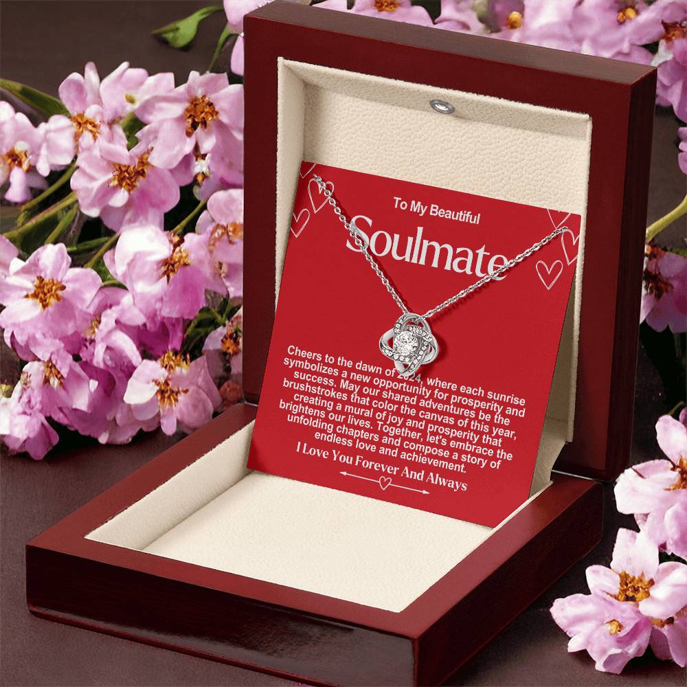 Soulmate New Year Love Knot Necklace