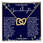 Granddaughter Hearts Necklace
