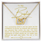 To My Bestie Hearts Necklace