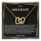 Soulmate Hearts Necklace