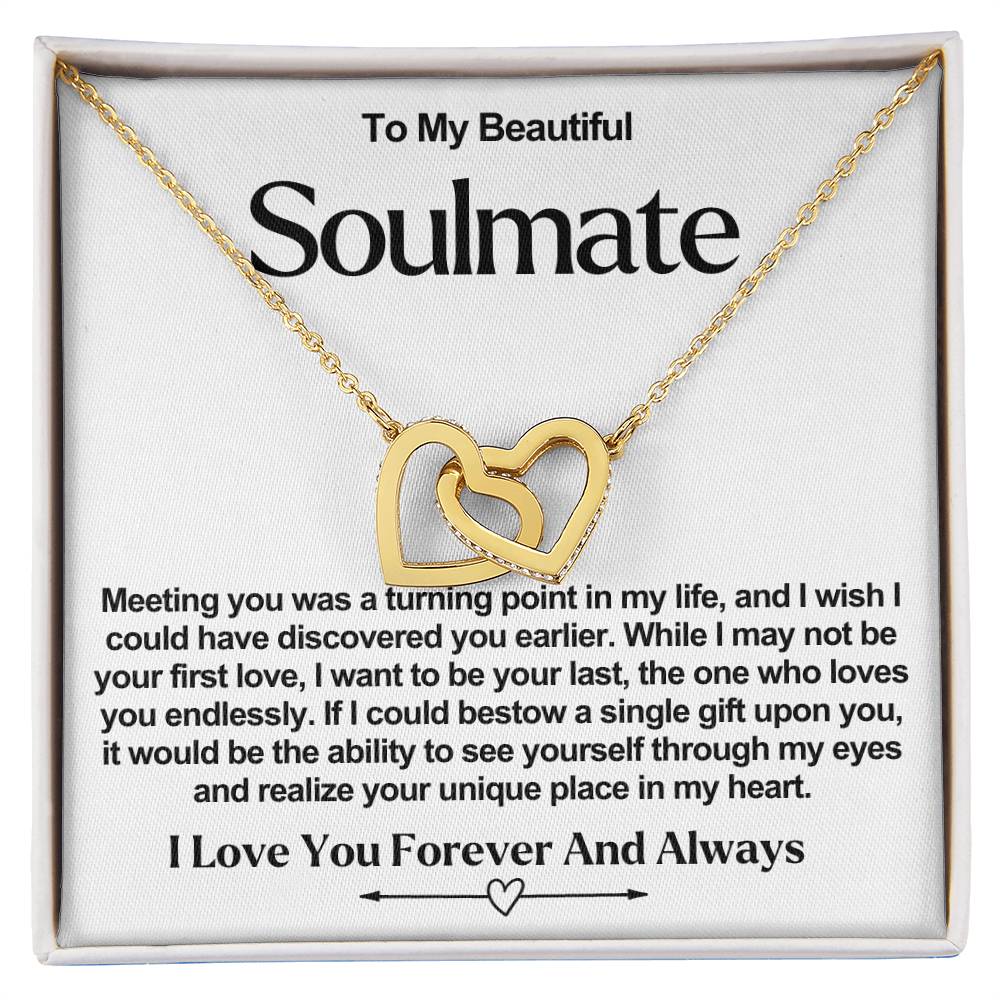 Soulmate Interlocking Hearts Necklace