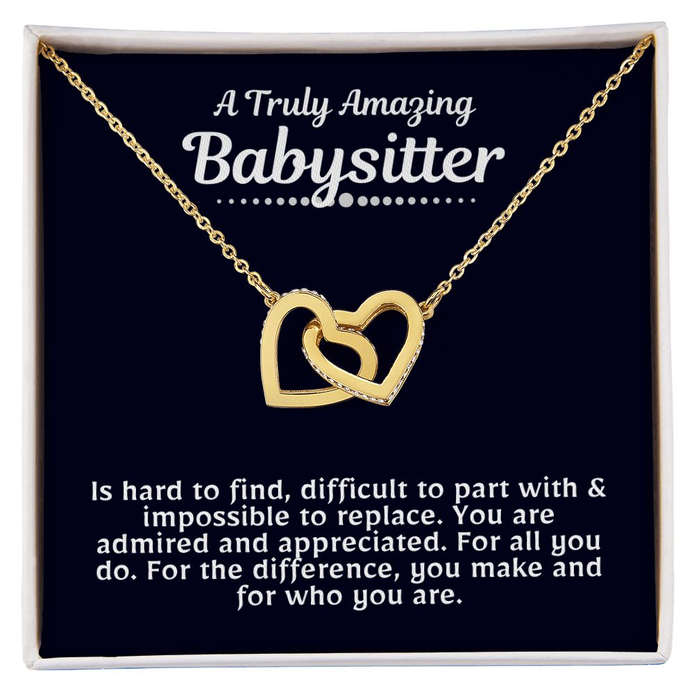 Babysitter Heart Necklace