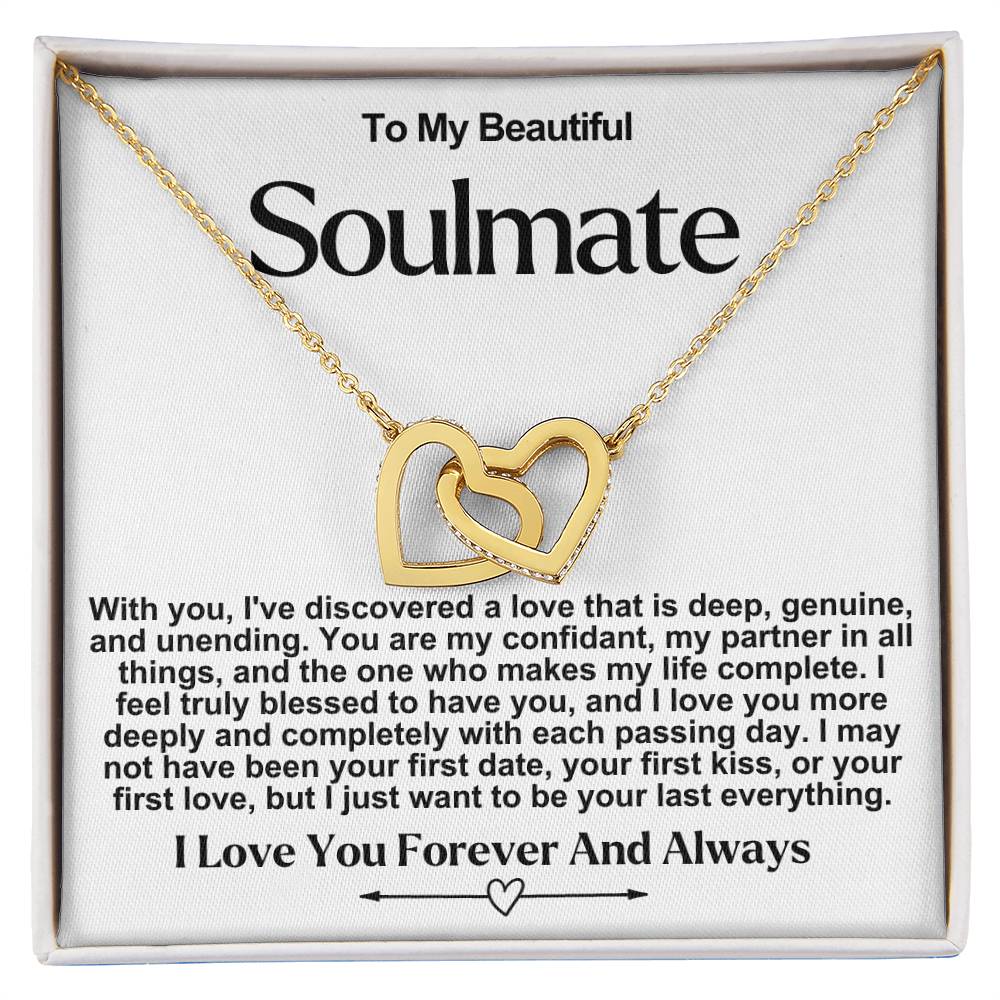 Soulmate Interlocking Hearts Necklace