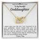 Goddaughter Heart Necklace