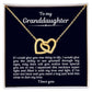 Granddaughter Hearts Necklace