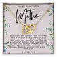 Mother Birthday Heart Necklace
