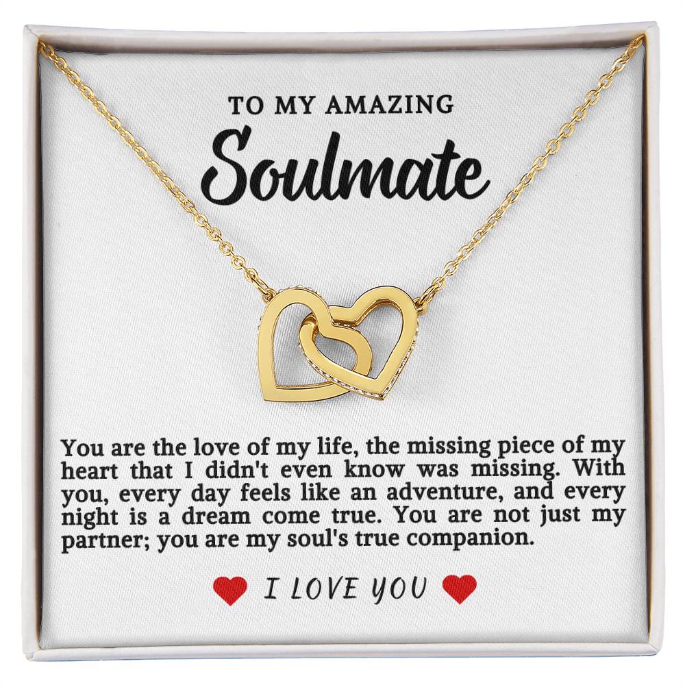 Soulmate Hearts Necklace