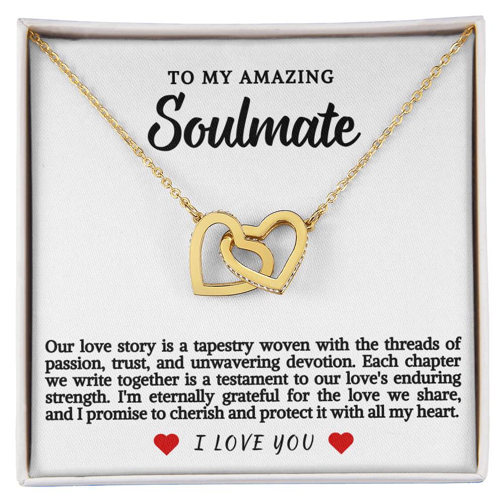 Soulmate Hearts Necklace