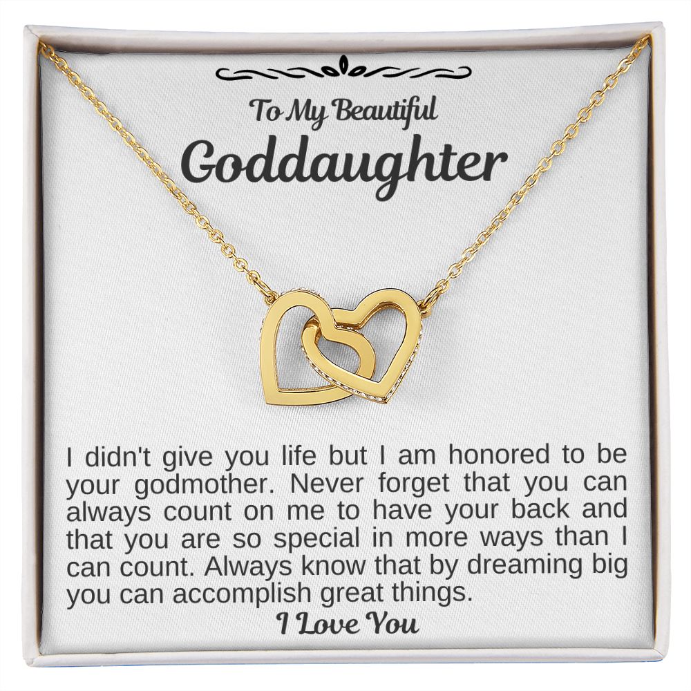 Goddaughter Heart Necklace