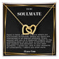 Soulmate Hearts Necklace