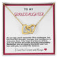 Granddaughter Hearts Necklace