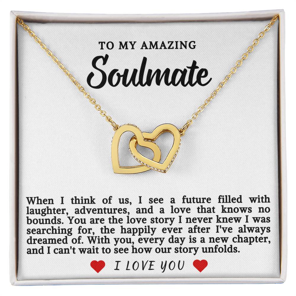 Soulmate Hearts Necklace