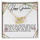 Happy Graduation Hearts Necklace