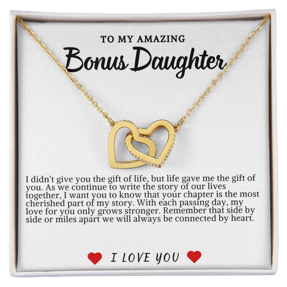 Bonus Daughter Hearts Necklace