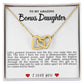 Bonus Daughter Hearts Necklace