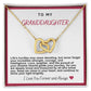 Granddaughter Hearts Necklace