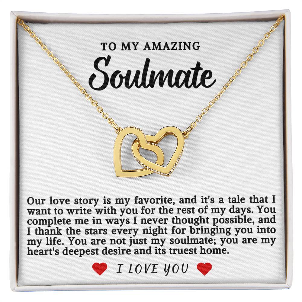 Soulmate Hearts Necklace