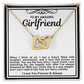 Girlfriend Double Hearts Necklace
