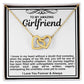 Girlfriend Double Hearts Necklace