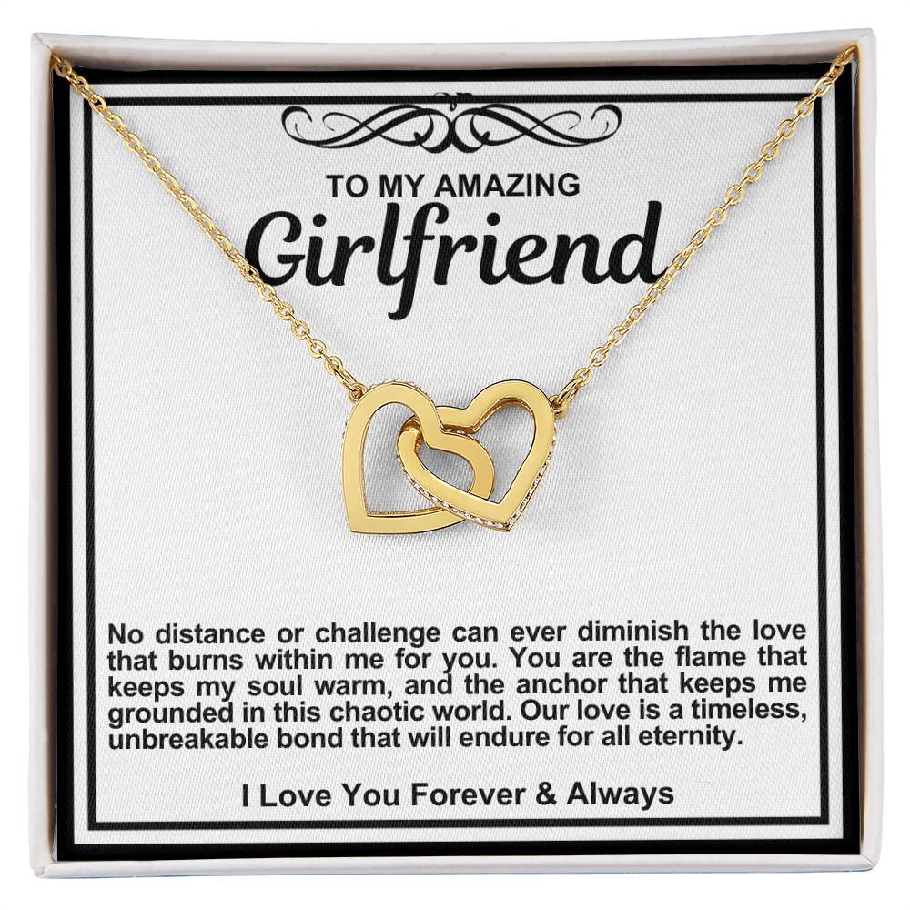 Girlfriend Double Hearts Necklace