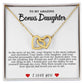 Bonus Daughter Hearts Necklace