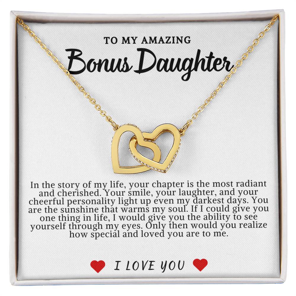 Bonus Daughter Hearts Necklace