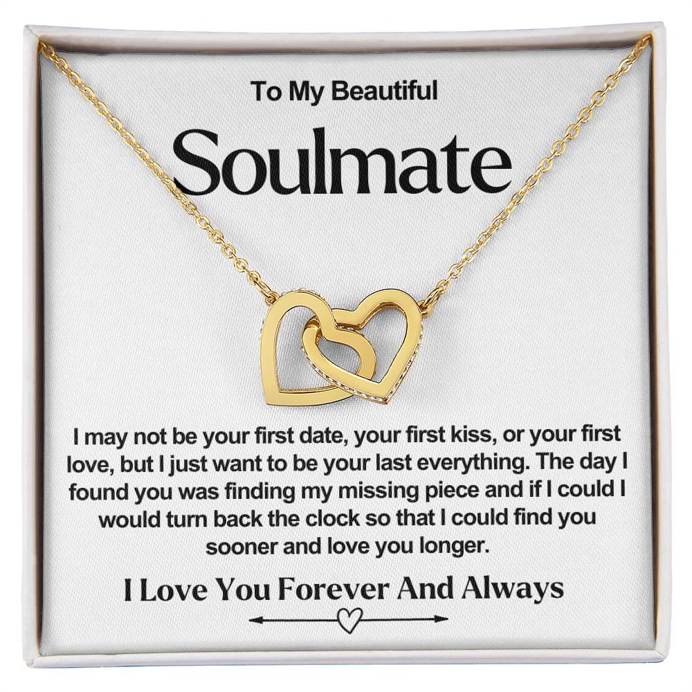 Soulmate Interlocking Hearts Necklace