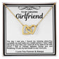 Girlfriend Double Hearts Necklace
