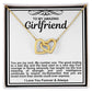 Girlfriend Double Hearts Necklace
