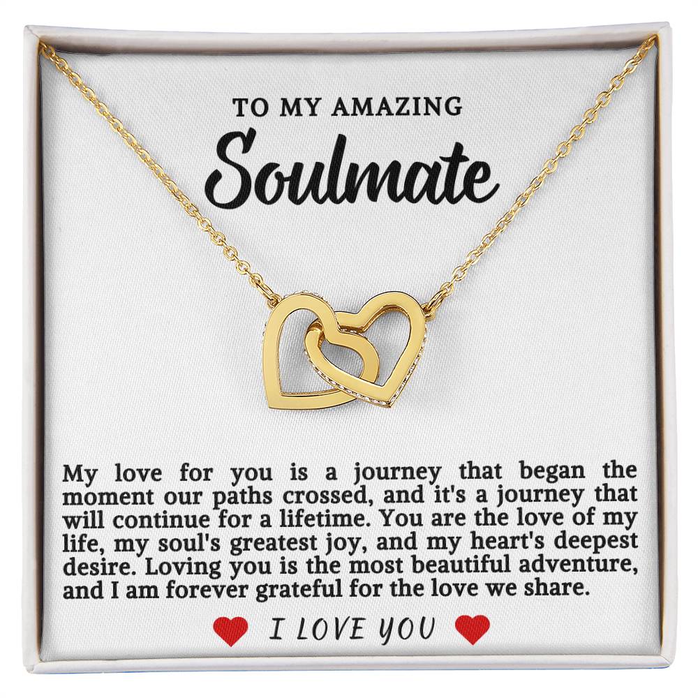 Soulmate Hearts Necklace