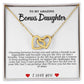 Bonus Daughter Hearts Necklace