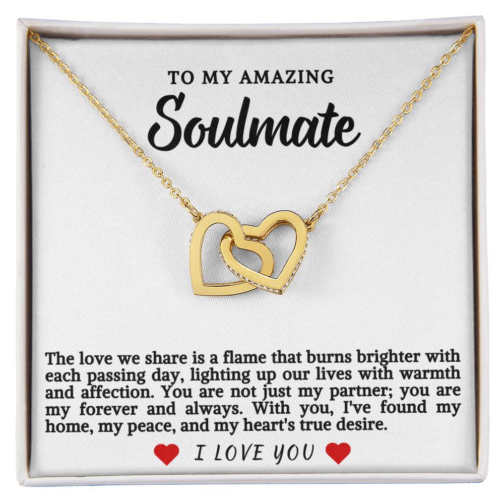 Soulmate Hearts Necklace