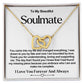 Soulmate Interlocking Hearts Necklace