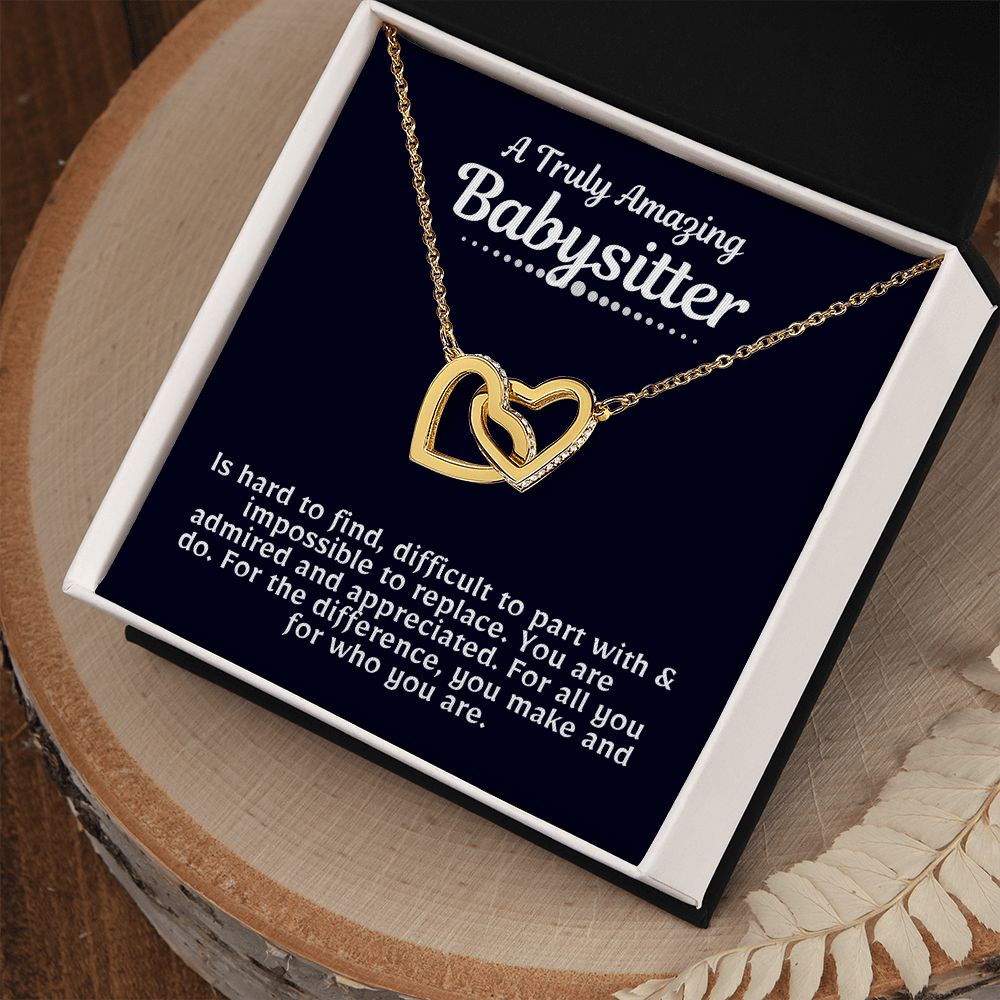 Babysitter Heart Necklace