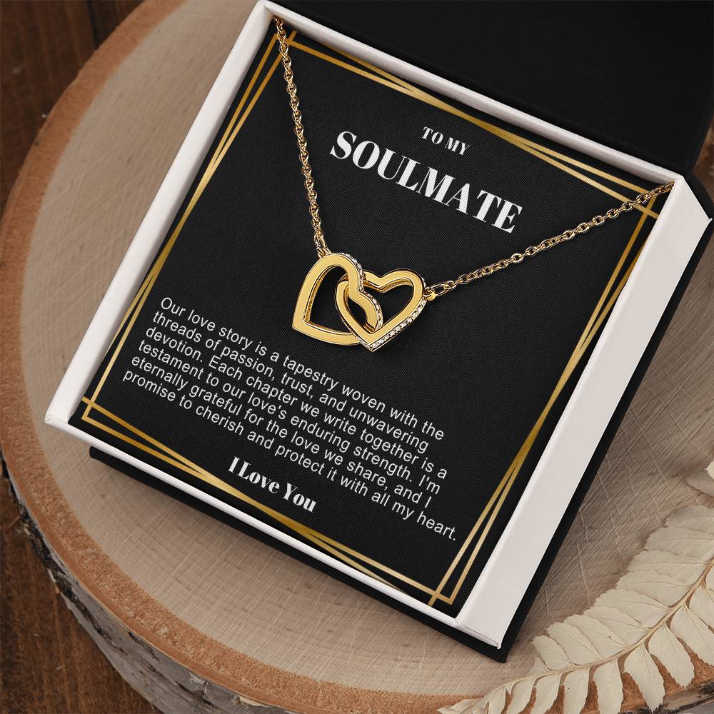 Soulmate Hearts Necklace