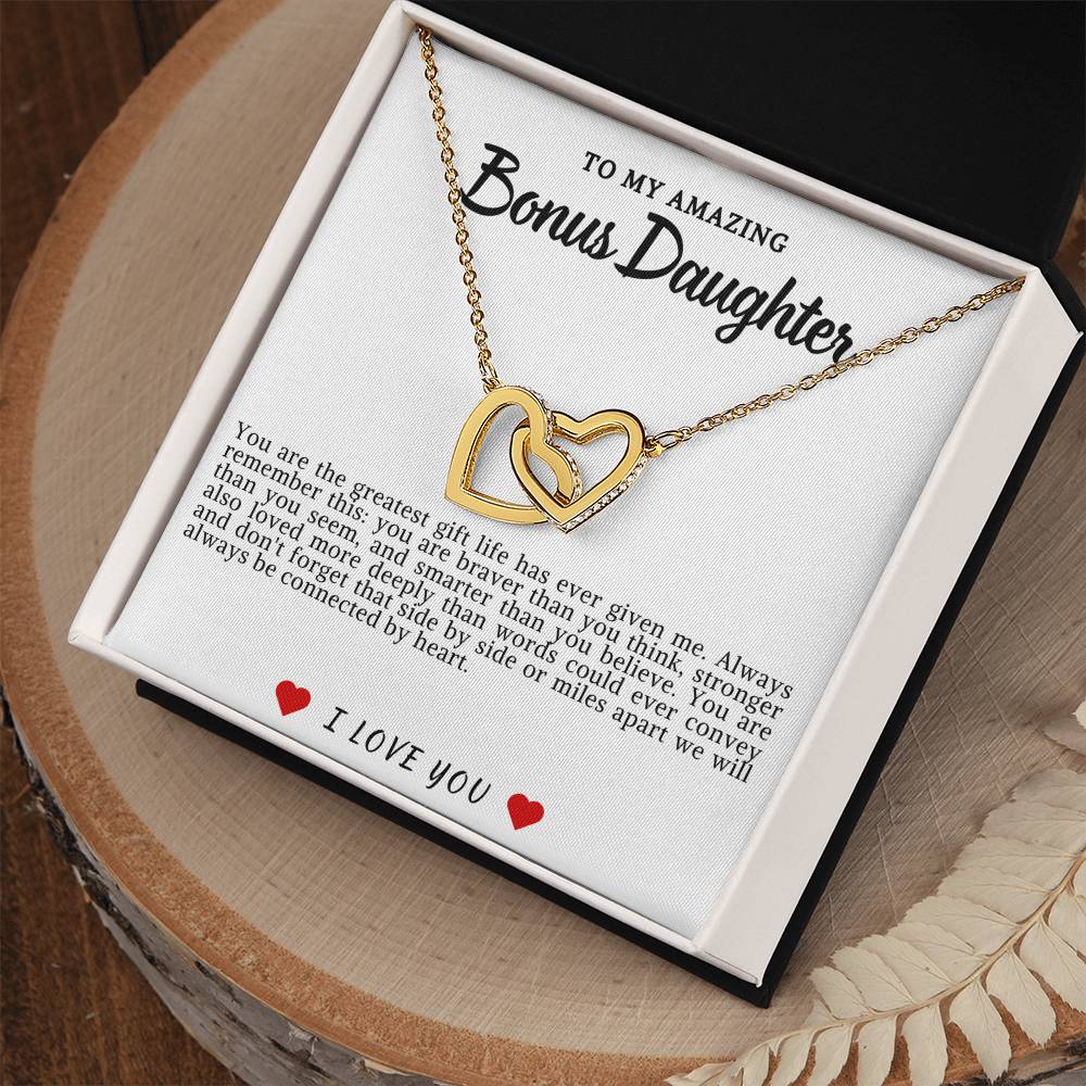 Bonus Daughter Hearts Necklace