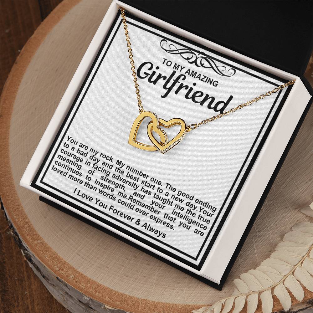 Girlfriend Double Hearts Necklace