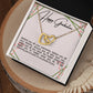 Happy Graduation Hearts Necklace