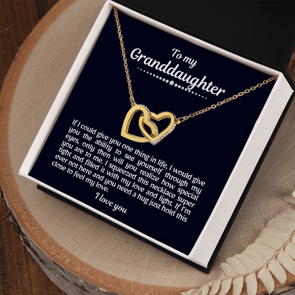 Granddaughter Hearts Necklace
