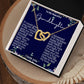 Granddaughter Hearts Necklace