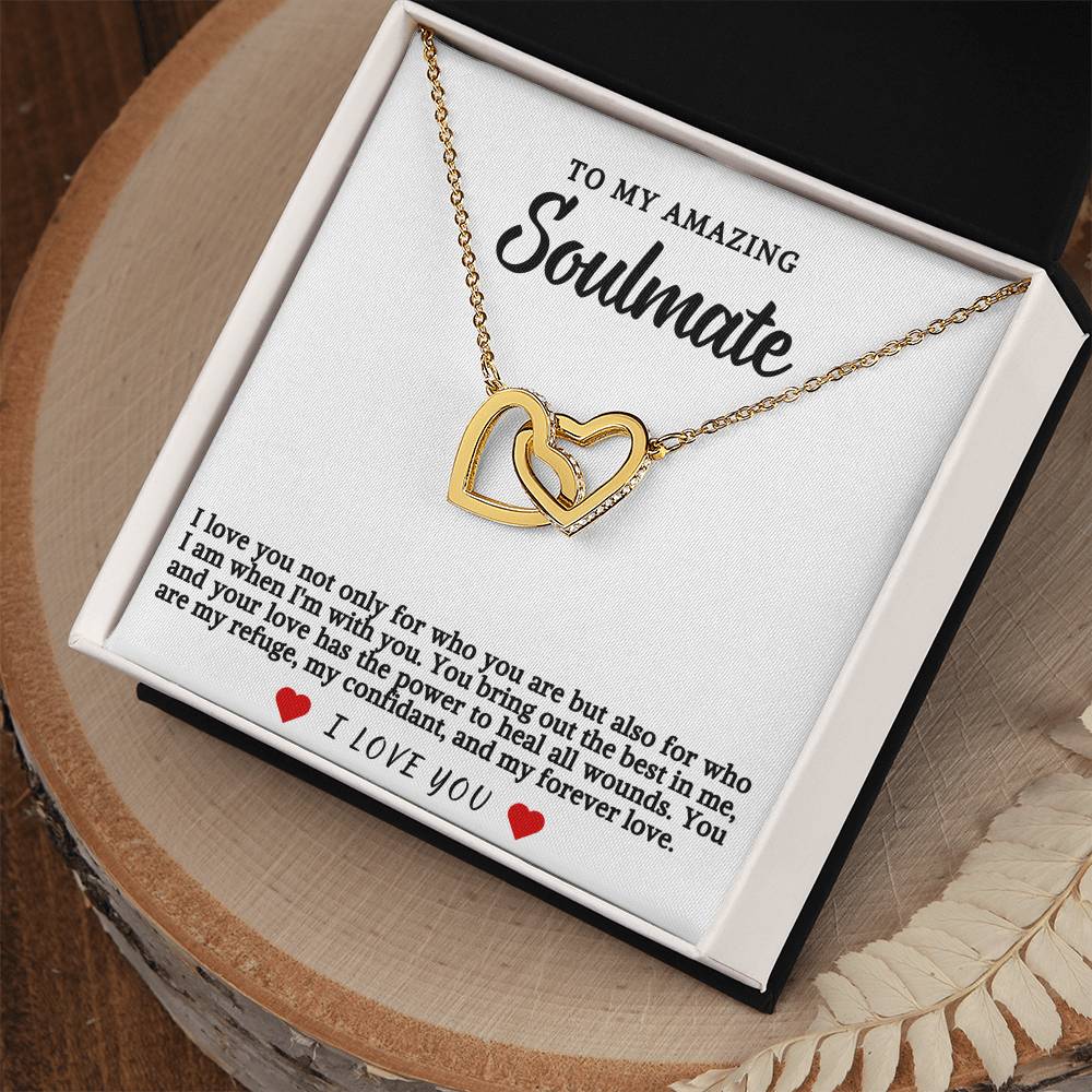 Soulmate Hearts Necklace