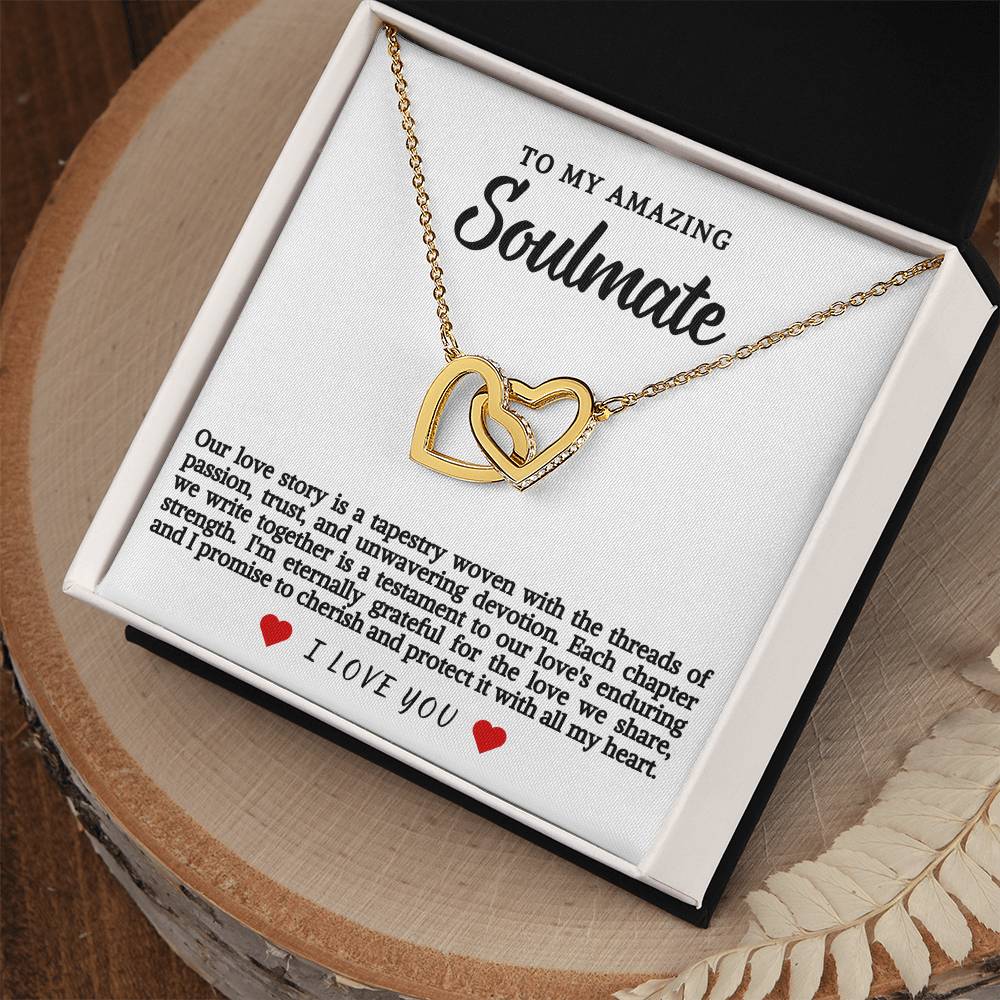 Soulmate Hearts Necklace